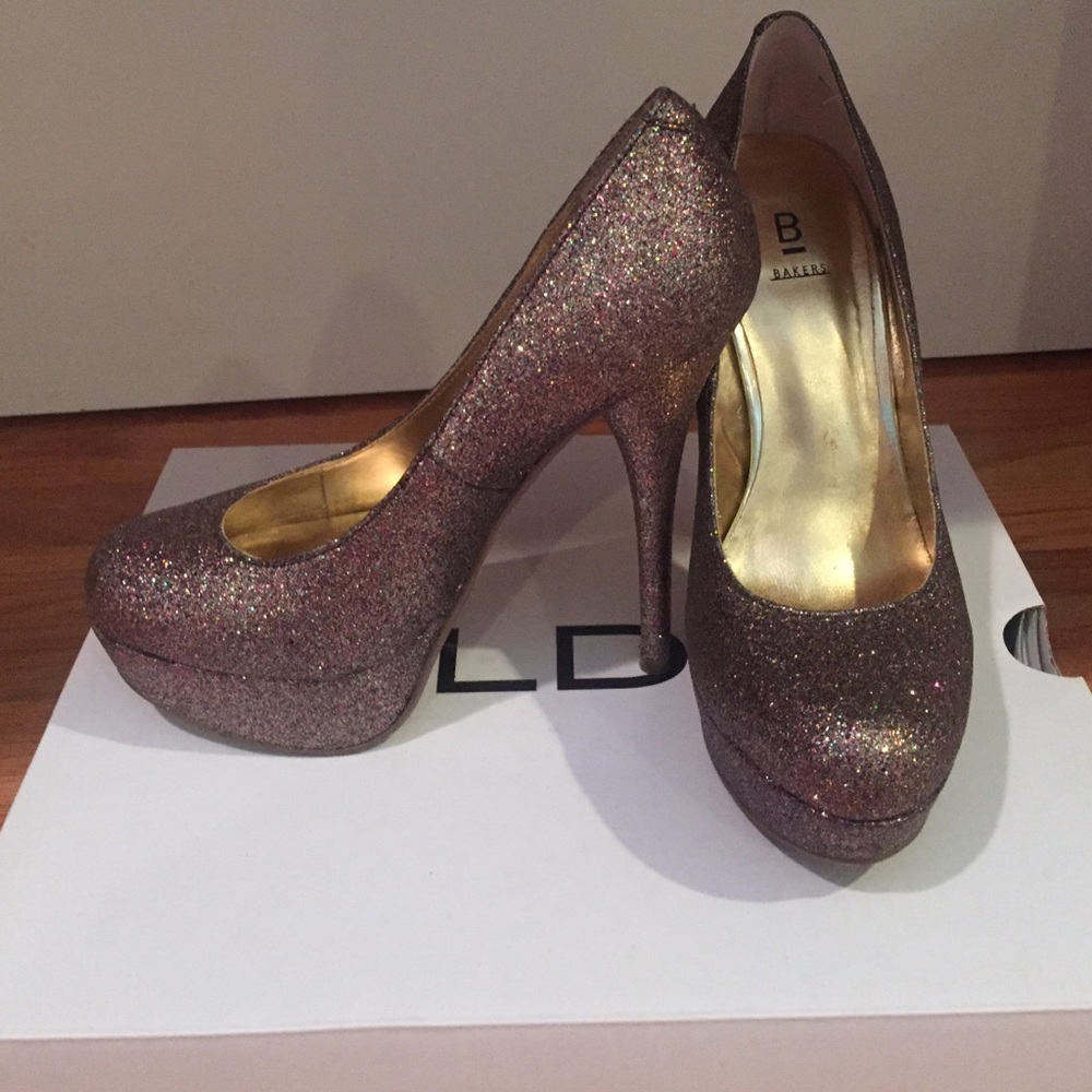 Bakers Glitter and Sparkle heels